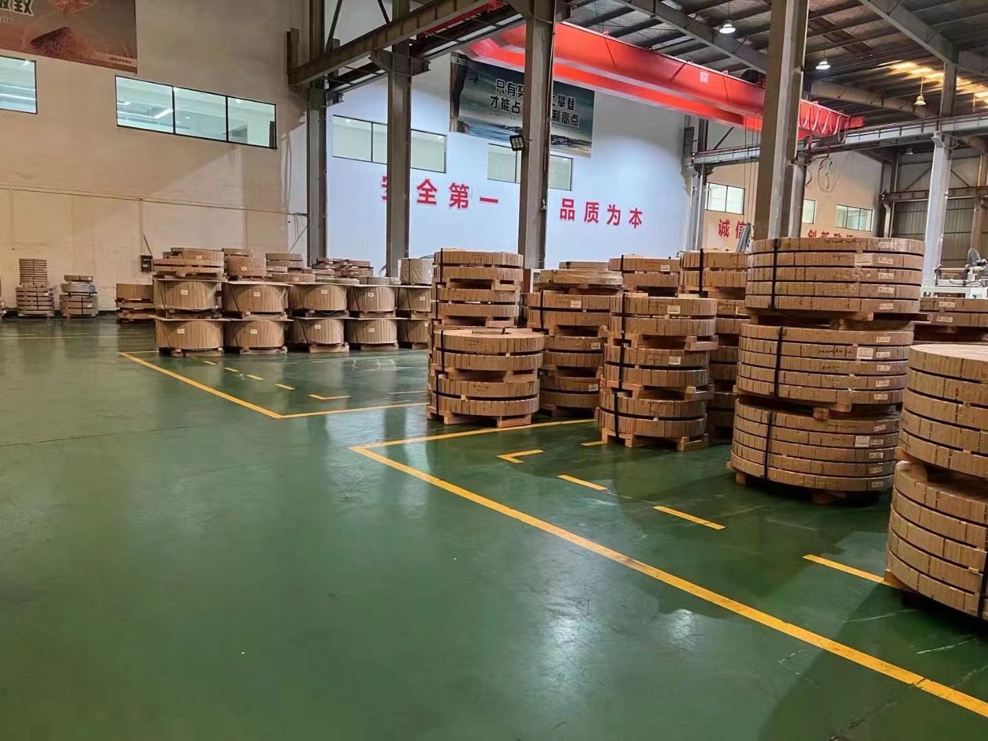 梅钢镀铝锌条料成品