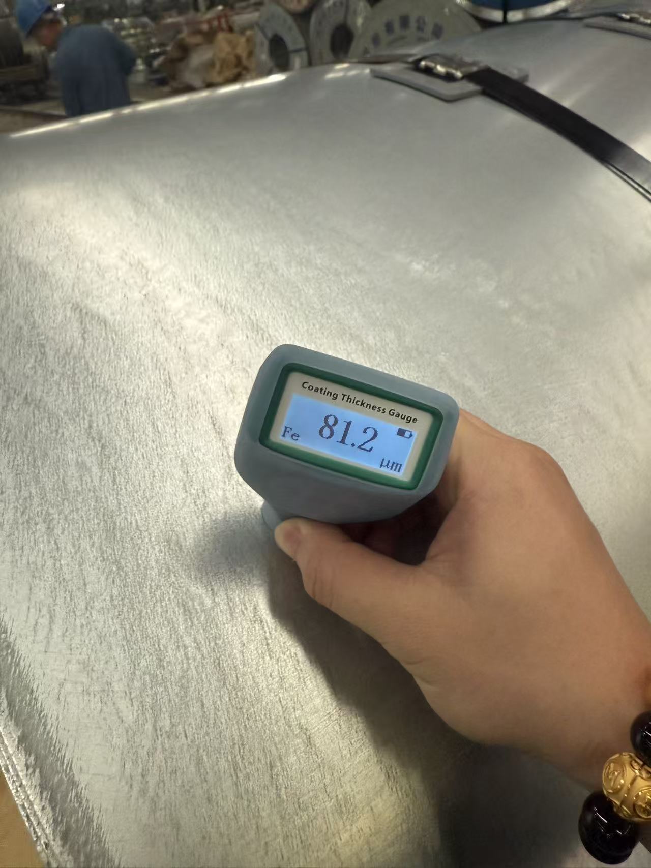 1100克 镀锌层超65μm热镀锌卷